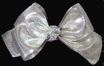 Toddler Silver Bow